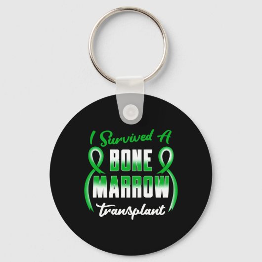 Persoon overleefde beenmergdonor orgaandonor sleutelhanger (Voorkant)