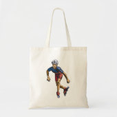 Persoon Rollerblading Tote Bag (Voorkant)