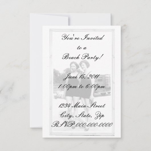  Persoon uit de jaren 20 Kaart (Achterkant)