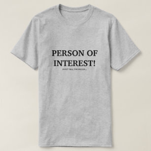 PERSOON VAN BELANG! T-SHIRT