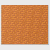 Persoon van Desinterest Sinaasappel Cadeaupapier (Vlak)