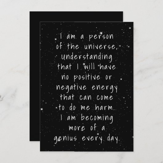 Persoon van eenzijdige sterren (Voorkant / Achterkant)