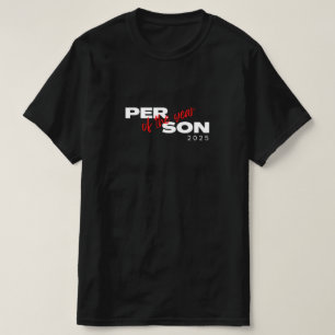 Persoon van het jaar, grappig citaat, grappig ontw t-shirt
