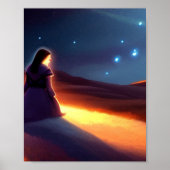 Persoon van Licht Poster (Voorkant)