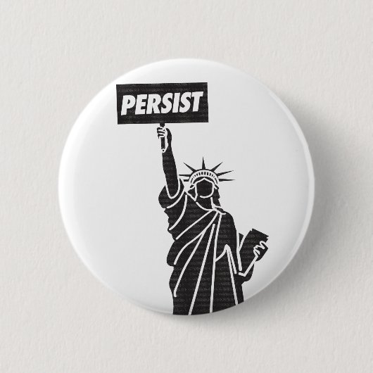 Persoon voor vrijheidsknoopbadge ronde button 5,7 cm (Voorkant)