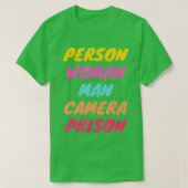 Persoon, vrouw, Man, camera, PRISON - 13 T-shirt (Design voorkant)