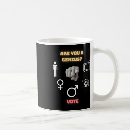 Persoon Vrouw Man Camera Tv Koffiemok (Rechts)