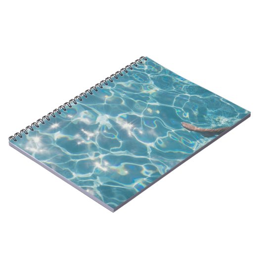 Persoon zwembad notitieboek (Linkerzijde)