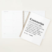 Persoonlijk 100e verjaardagsjournaal, Aangepast 10 Planner (Display)