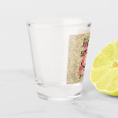 Persoonlijk 19e verjaardag shotglas ontwerp shot glas (Links)