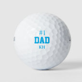 Persoonlijk # 1 Papa Golf Balls Golfballen (Voorkant)