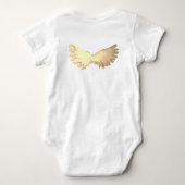Persoonlijk 1e kerst babybody romper (Achterkant)