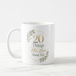 Persoonlijk '20 Dingen Die We Leuk Aan Je Vinden' Koffiemok