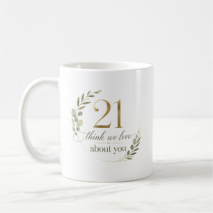Persoonlijk 21 Dingen die we van je houden Cadeau Koffiemok