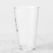 Persoonlijk 25-jarig jubileumgeschenk Stijlvol har Glas (Links)