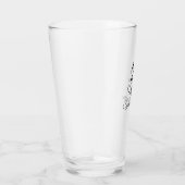 Persoonlijk 25-jarig jubileumgeschenk Stijlvol har Glas (Rechts)