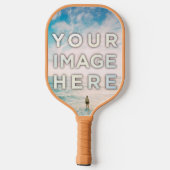 Persoonlijk 2 foto's Cool Eenvoudig Pickleball Paddle (Achterkant)