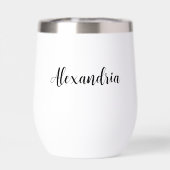Persoonlijk 50 Fabulous Zwart Wit Feest Geschenk (Achterkant)