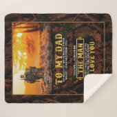 Persoonlijk aan mijn vader liefdesbrief van zoon sherpa deken (Voorkant (horizontaal))