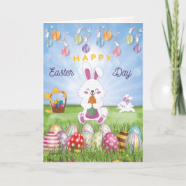 Persoonlijk, aan mijn vriend op paasdag vakantie feestdagen kaart