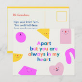 Persoonlijk - Aan oma/opa Briefkaart (Voorkant / Achterkant)