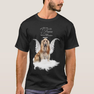 Persoonlijk aandenken aan Afghaanse windhond T-shirt