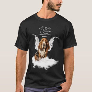 Persoonlijk aandenken aan Basset Hound-hond T-shirt