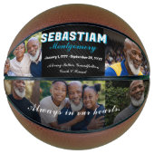 Persoonlijk Aandenken Fotocollage Basketbal Gesche (Voorkant)