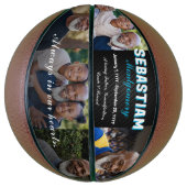 Persoonlijk Aandenken Fotocollage Basketbal Gesche (Verticaal)