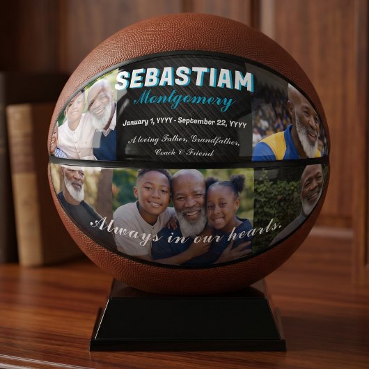 Persoonlijk Aandenken Fotocollage Basketbal Gesche