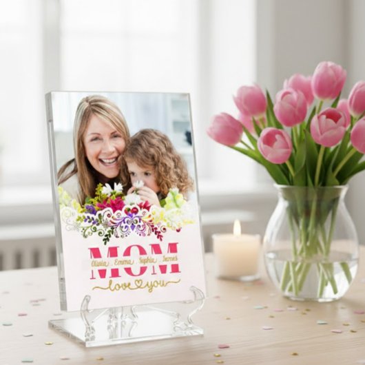 Persoonlijk aandenken voor Moederdag-foto Fotoblokken