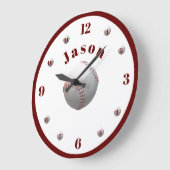 Persoonlijk aangenomen Baseball Grote Klok (Hoek)