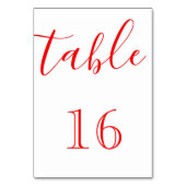 Persoonlijk aangepast eigen elegante script kaart (Voorkant)