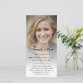 Persoonlijk Aangepast fotosympathie Bedankt (Staand voorkant)