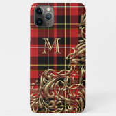Persoonlijk aangepast Schots tartan geruit patroon Case-Mate iPhone Case (Achterkant)