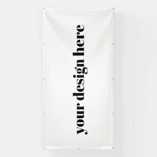 Persoonlijk Aangepast Spandoek (Verticaal)