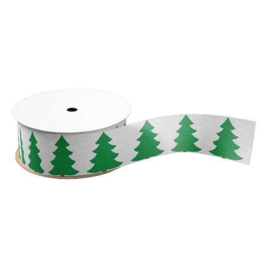 Persoonlijk aangepaste vrolijk kerstfeest grosgrain lint (Spoel)