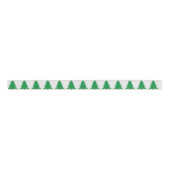 Persoonlijk aangepaste vrolijk kerstfeest grosgrain lint (Voorkant)