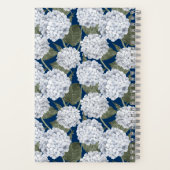 Persoonlijk aantekenboek met hydrangeabloemen notitieboek (Achterkant)
