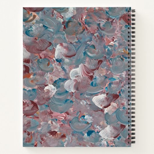 Persoonlijk aantekenboek met zeegezicht notitieboek (Achterkant)