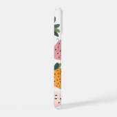 Persoonlijk Aardbei Patroon iPhone 15 Case (Rechterkant)