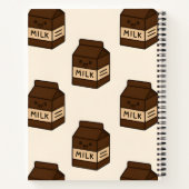 Persoonlijk Aardig Chocolademelk Karton Notitieboek (Achterkant)