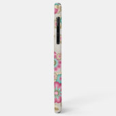 Persoonlijk Abstract Lente Bloemen Patroon Case-Mate iPhone Case (Achterkant/links)