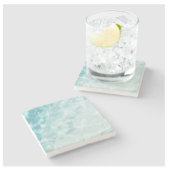 Persoonlijk Abstract Oceaangewater Aangepaste Foto Stenen Onderzetter