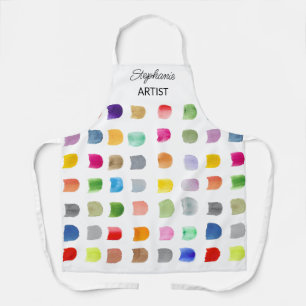 Persoonlijk Abstract Patroon Kunstenaarsschort Schort