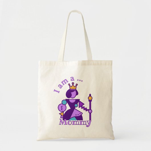 Persoonlijk Abstracte Moederontwerp Aangepaste Naa Tote Bag (Voorkant)
