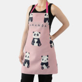 Persoonlijk Adorable Panda Patroon Schort (Insitu)