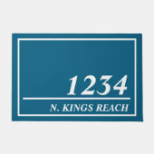 Persoonlijk adres deurmat (Voorkant)