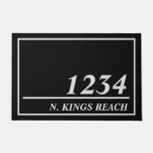 Persoonlijk adres deurmat (Voorkant)