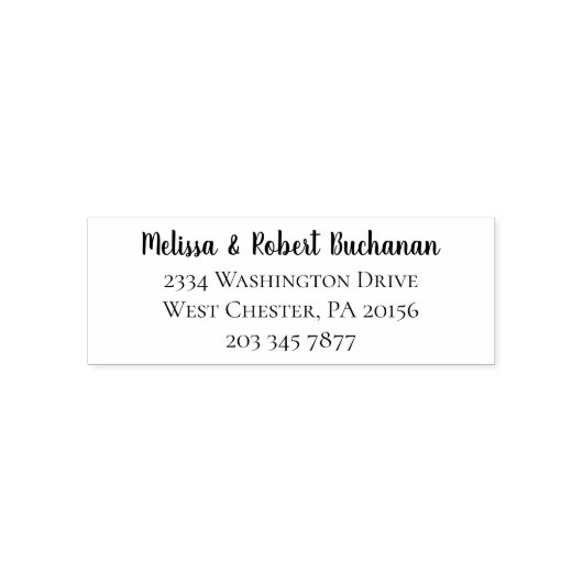 Persoonlijk adres en telefoon van de Terugkeer van Zelfinktende Stempel (Design)